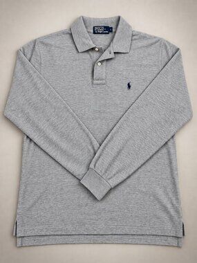Polo Ralph Lauren Men’s L 100% Cotton Long Sleeve Polo Shirt